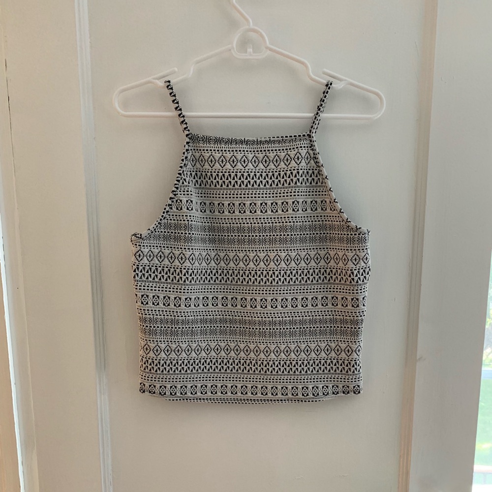 Garage Tribal Print Tank Top Size Large
